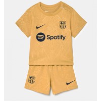 Barcelona Udebanesæt Børn 2022-23 Kortærmet (+ Korte bukser)